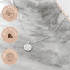 Infographic showing a handmade waterproof and hypoallergenic jewelry 