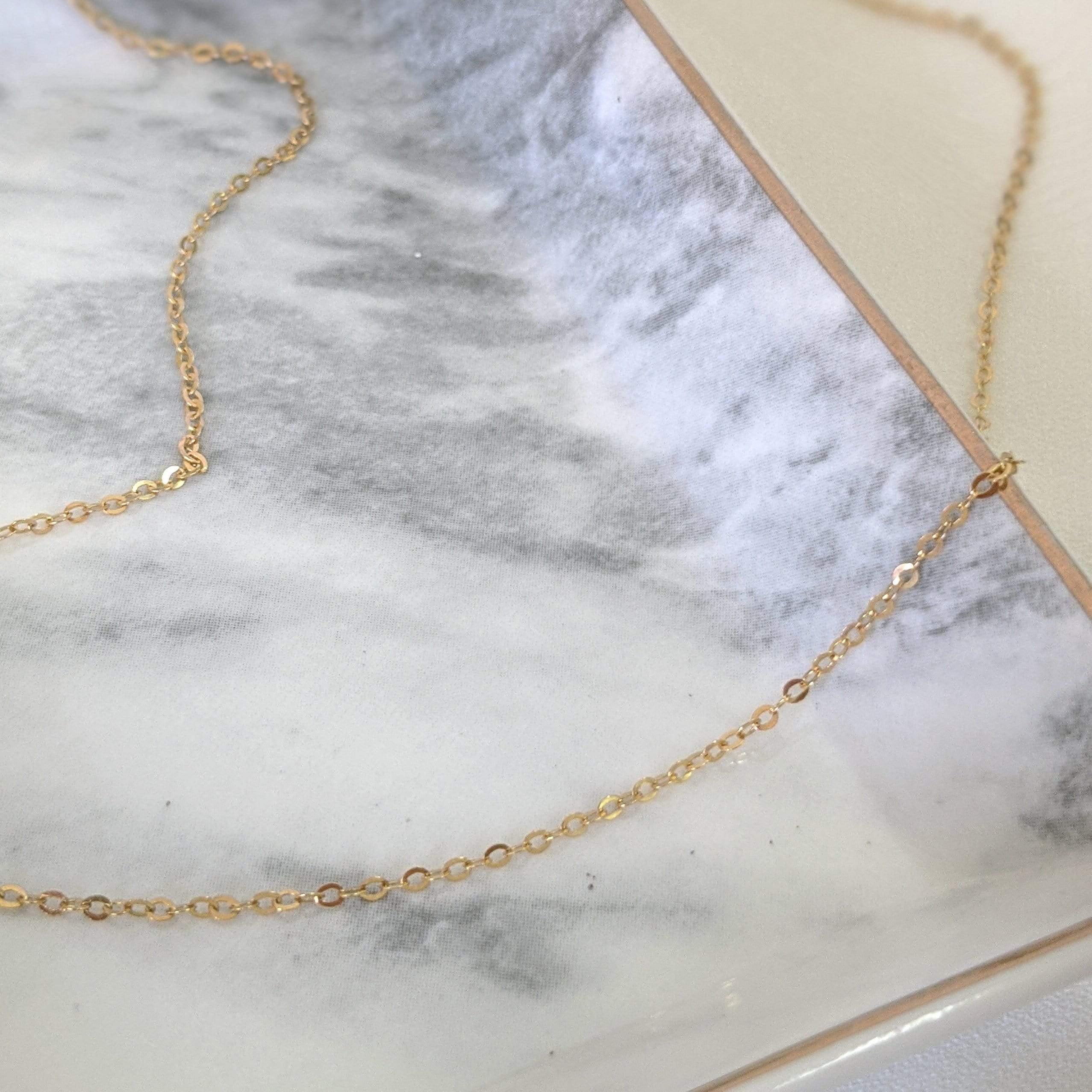 Minimalist Gold offers Filled Chain Necklace